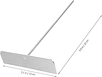 Vista 5 de Esparcidor de crepé en forma de T de acero inoxidable y raspador de panqueques, herramienta práctica para crepas y cocina casera para distribución