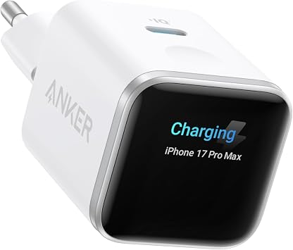 Anker Nano USB-C  arj Cihaz , 45W, H zl   arj  zelli i, 1 USB-C Ba lant  Noktas , Kablo Dahil De il, Beyaz - A121D