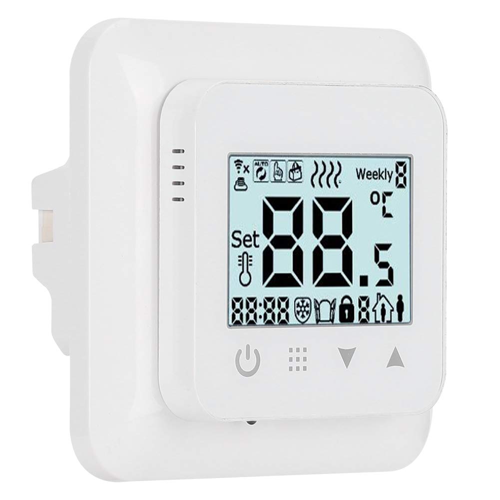Thermostat de Chauffage Intelligent à écran Tactile, régulateur de température, système de Chauffage au Sol, 90-240V (Standard Type)