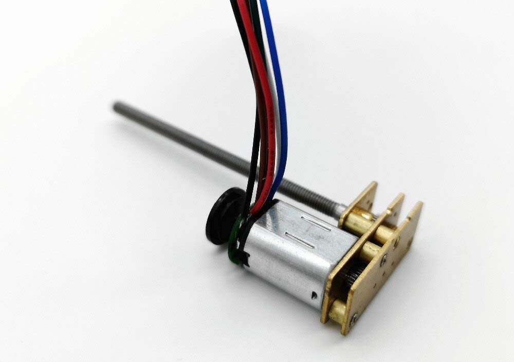 DC Motor N20 DC Gear Motor Magnetic Encoder 7Ppr M3x55 Screw