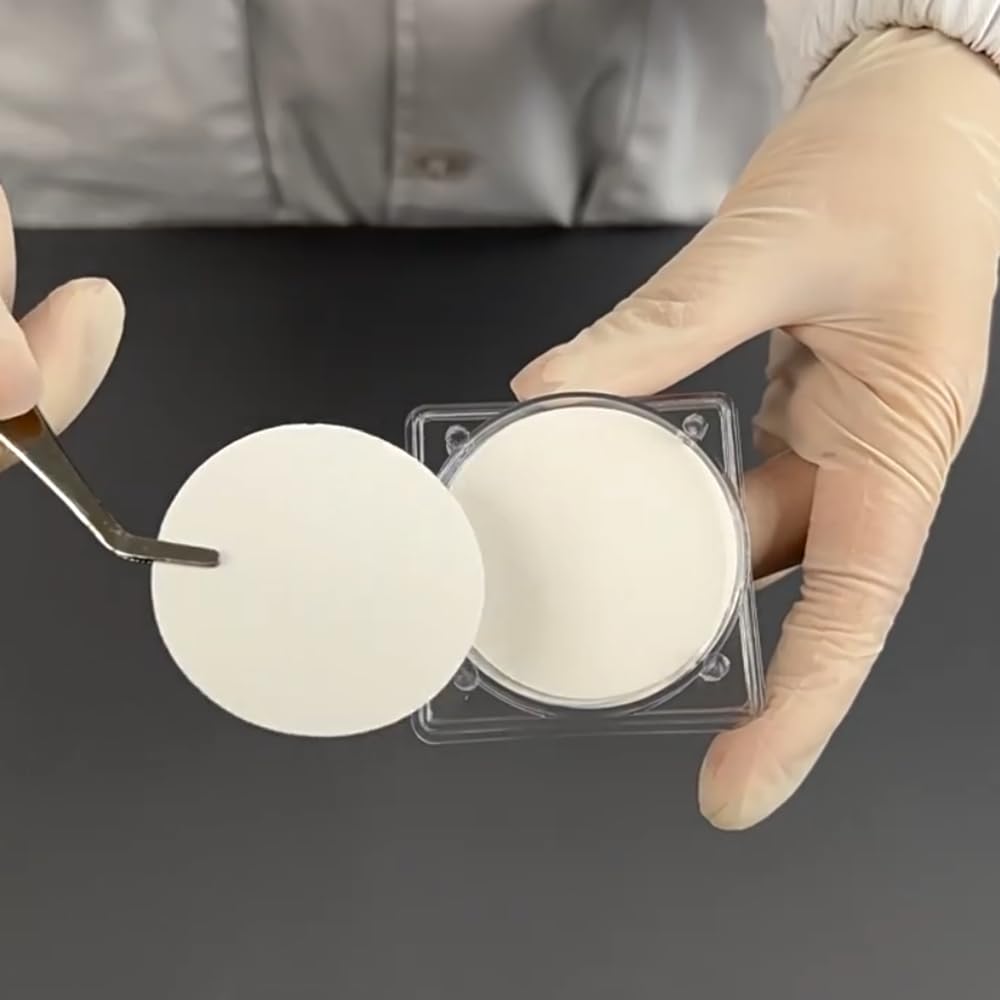 50 membranas de filtro de ácido acético for sistemas de agua CA - Láminas de filtración de laboratorio de fibra de acetato con tamaños de poro de 0,1 a 5 μm(0.005x47mm)