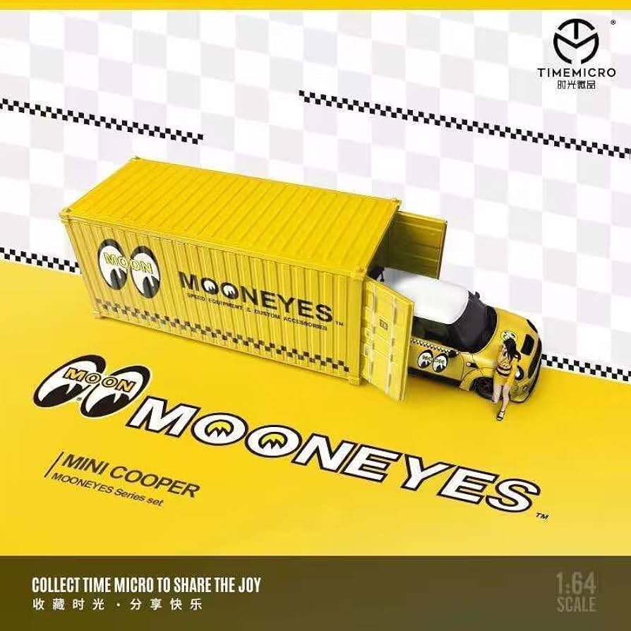 Amazon | 1/64 timemicro MINI cooper LBWK ミニクーパー mooneyes