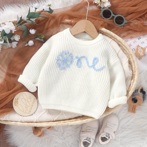 Toddler Boy Kids Baby Girls Boys Christmas Long Sleeve Sweaters Warm Jacket Cotton Knit Coat Outwear 6 Months4