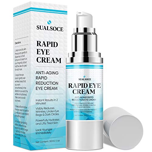 Anti-Aging Cream, Rapid Eye Cream - Anti Wrinkle Treatment, Rapid Reduction Eye Cream, Instantly Reduces Puffiness, Eye Bags in 2 Minutes! -30 ml