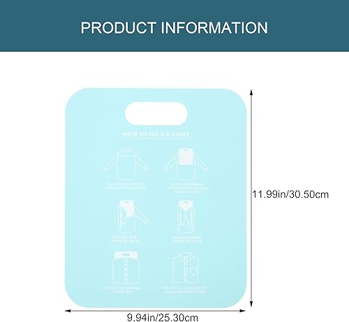 Miniatura 6 de Cabilock 2pcs camisa embalaje tabla ropa plegable herramienta ropa plegable accesorios