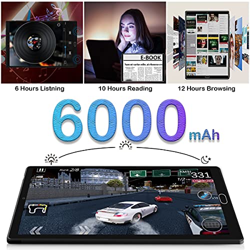 Tablet 10 Inch Android 10.1 Tablets 4GB RAM, 64GB ROM with 5+13MP Camera, 5G WiFi, 6000mAh, Bluetooth 5.0, Quad-Core… - Image 6
