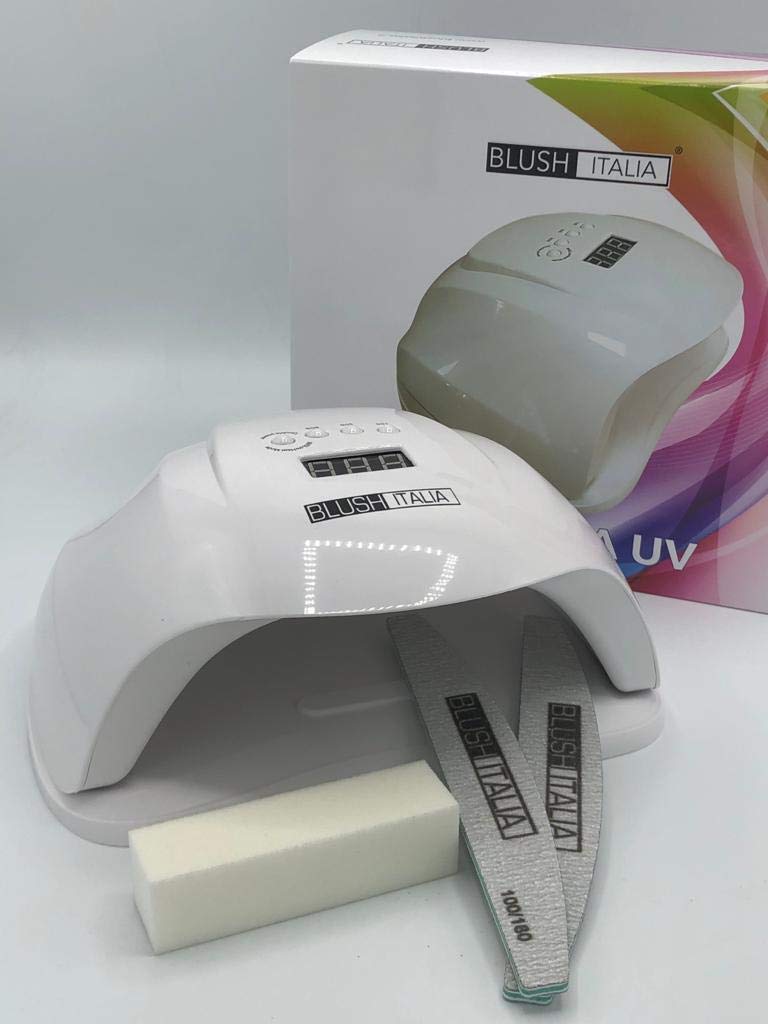 KIT SEMIPERMANENTE 3 IN 1, 54W LAMPADA LED, 3 SMALTI ALLURO, 2 LIME 100/180, 1 BUFFER