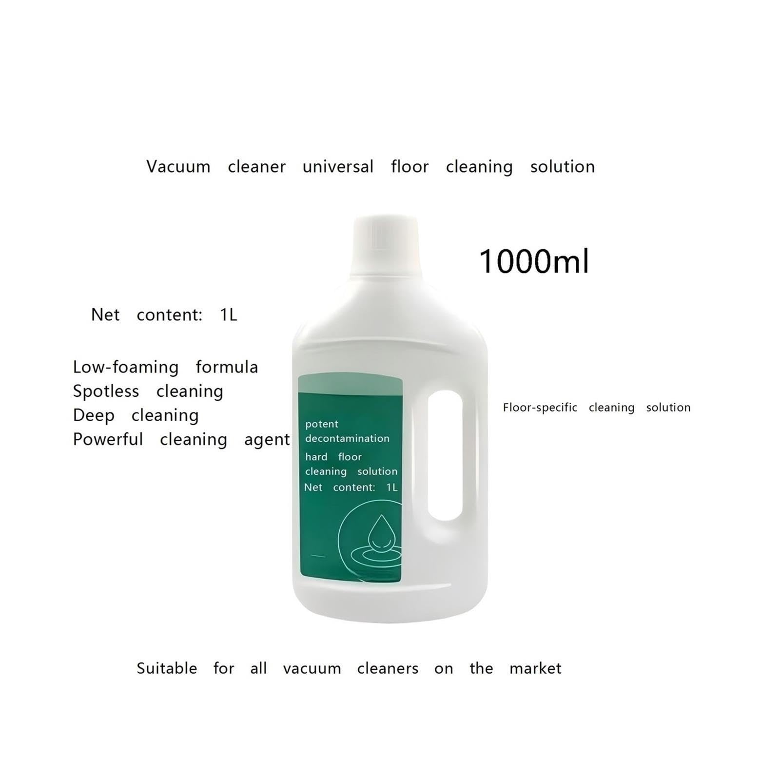 Líquido Limpiador de Pisos de 1000 ml, Compatible con Dreame