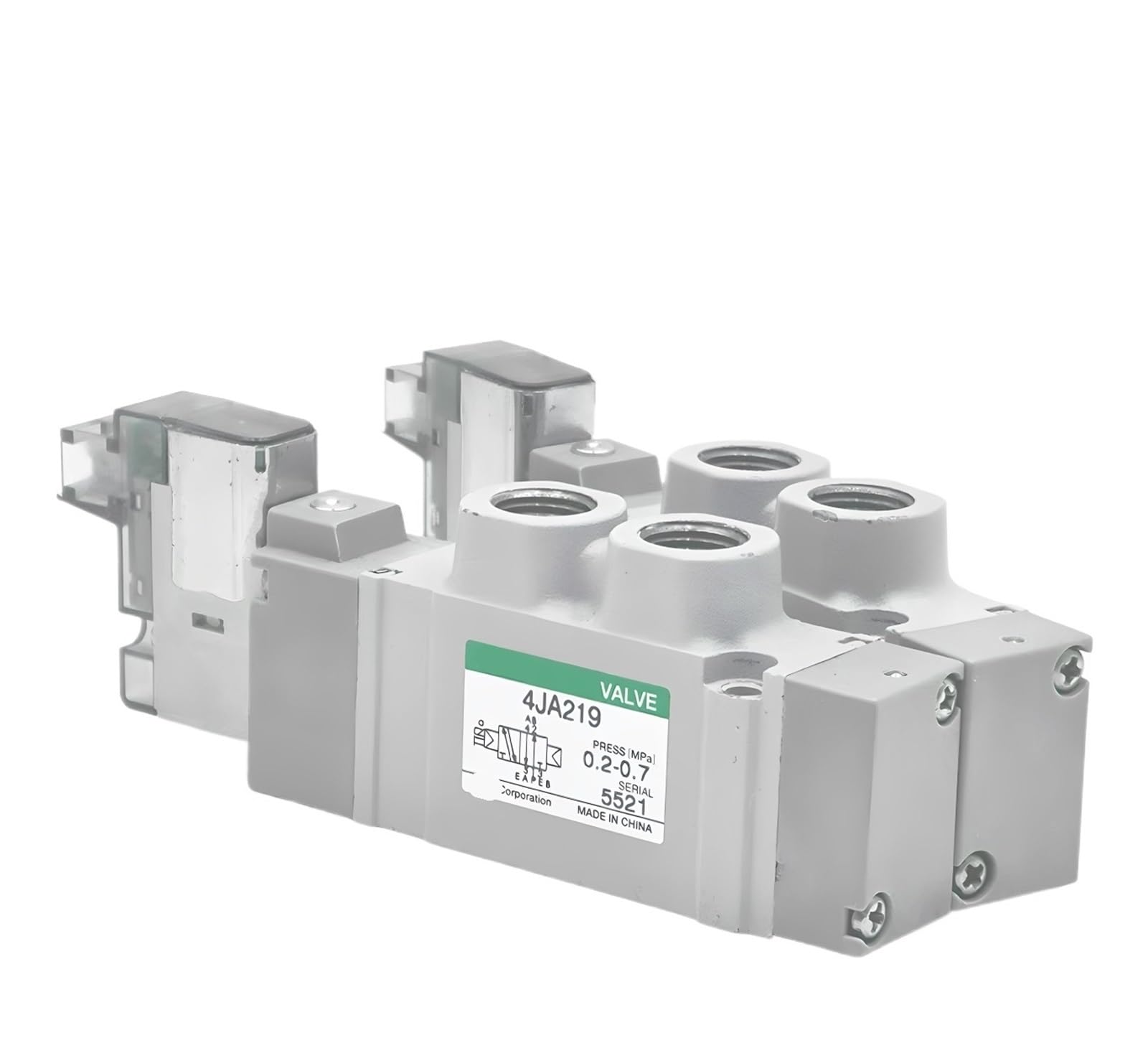 Électrovanne 4JA219 vanne de régulation pneumatique et distribution d'air