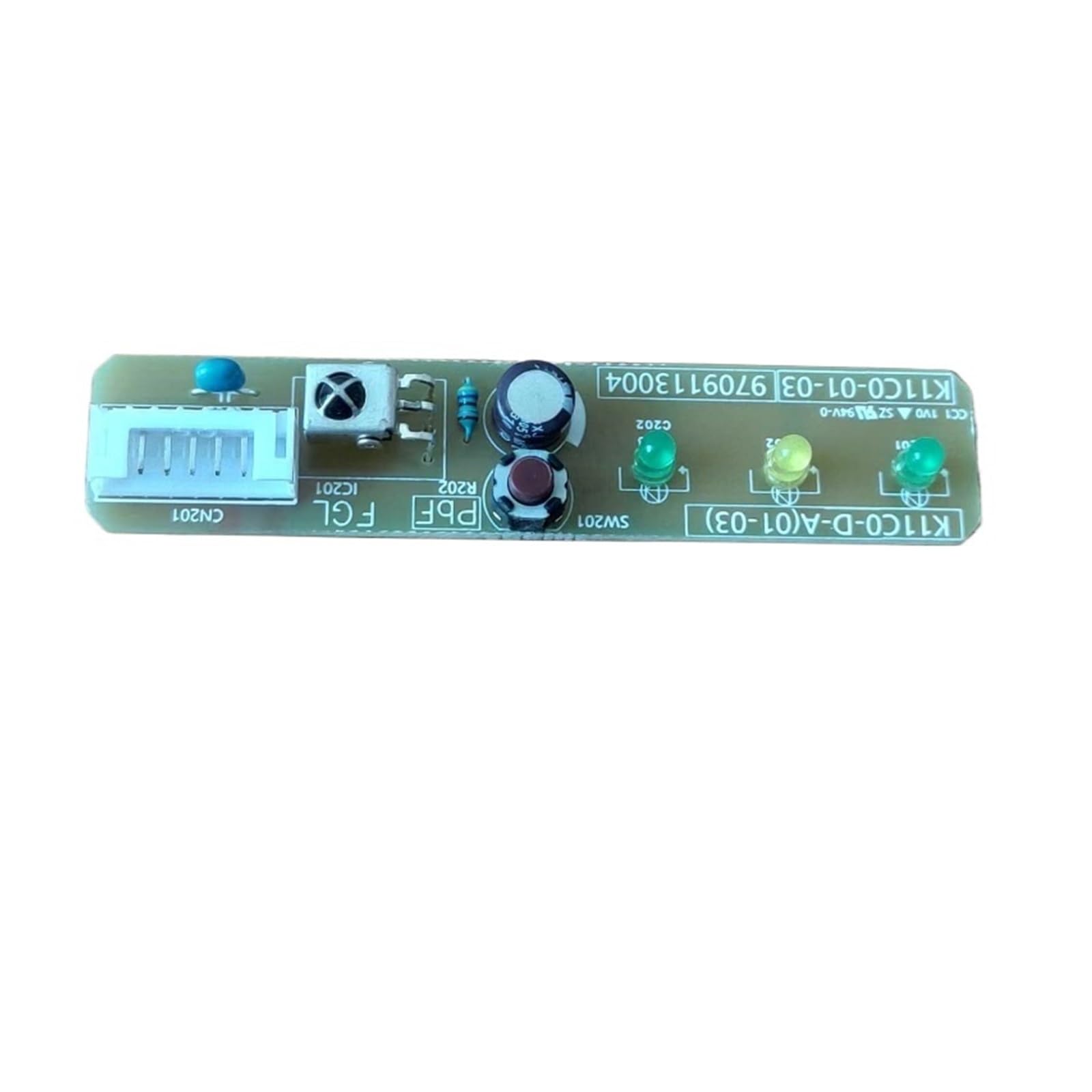 Placa receptora de señal de Aire Acondicionado, Accesorios de Aire Acondicionado, Compatible con Fujitsu K11C0-DA K11C0-01-03 9709113004