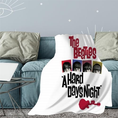 CHEWYZ Couverture Polaire The Beatles en Flanelle pour Enfants et Adultes,en Microfibre Moelleuse,Douce,Chaude et légère,imprimée en 3D,Couvre-lit pour lit,canapé,Chaise,Bureau (150x200cm) - Les Beatles, Paul McCartney, John Lennon, RIngo Starr, George Harrison CHEWYZ Couverture Polaire The Beatles en Flanelle pour Enfants et Adultes,en Microfibre Moelleuse,Douce,Chaude et légère,imprimée en 3D,Couvre-lit pour lit,canapé,Chaise,Bureau (150x200cm) – Image 7