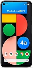 Google Pixel 4a 5G Android Handy - 128GB Just Black, SIM Free, Adaptive Battery