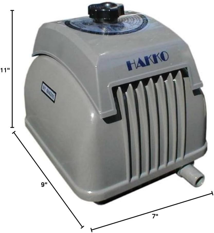 Hakko 60l Air Pump for Aeration & of Koi Ponds & Water Gardens