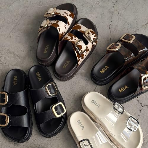 Image of MIA Women's Gen Double Buckle Slide Sandals