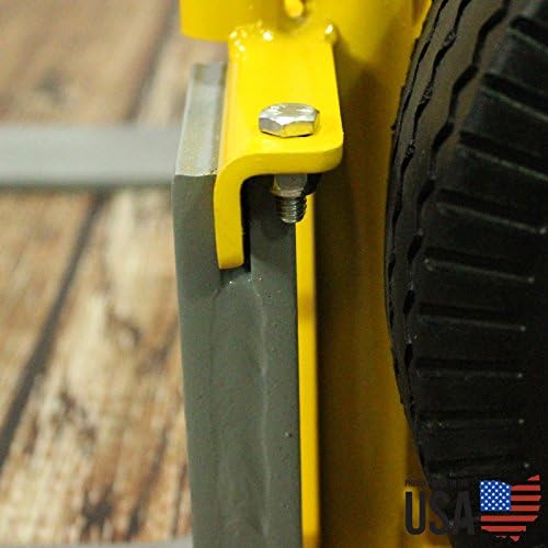 & Equipment Hand Truck with Adjustable Forks, 600-Pound Capacity