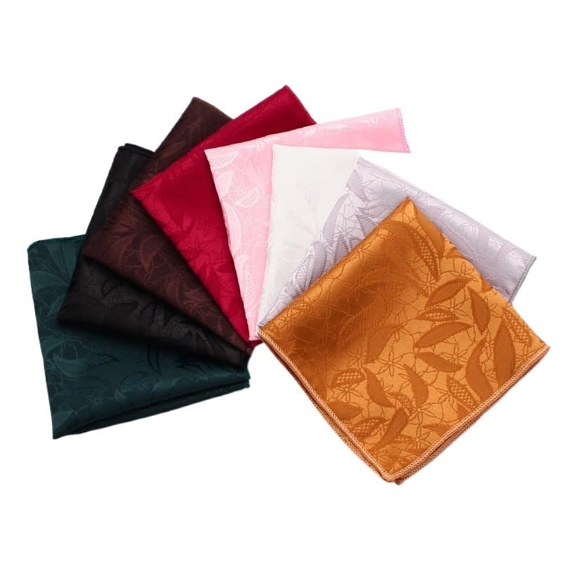 Écharpe de poche élégante pour costume de mariage et banquets formels