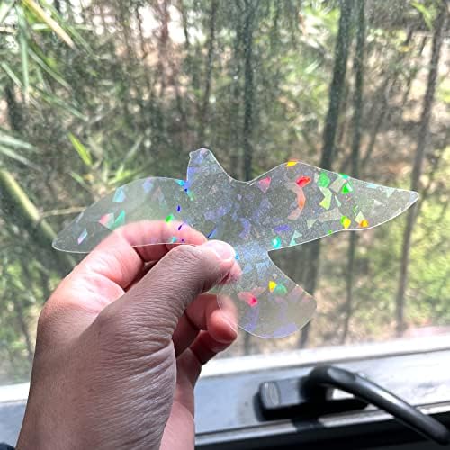 Holographic Window Decals for Bird Strikes Glass Reminder