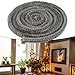 12mm Fiberglass Stove Rope Seal 2 Meters Length for Wood Burning Stove Doors, High Durability Fire Resistant Gasket Suitable for Boilers, Industrial Ovens, and Fireplaces (2m)