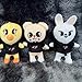 RHEETADA 8 PCS Skzoo Plushies SKZ Plush Doll for Fans and Friends Soft Stuffed Animal Figure Doll for Kids and Adults Birthday Choice(Style A)