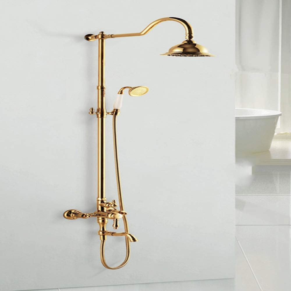 Set doccia Rose d Copper - Ele Design antico, rious Villa SLE, pratico e bello, disponibile in d e nero, perfetto per bagni moderni