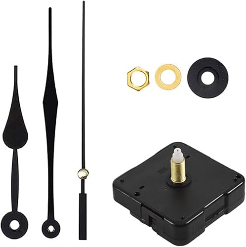 Miniatura 5 de Reloj de pared de cuarzo DIY Mecanismo de movimiento de motor de repuesto de movimiento de reloj de pared Reemplazo de movimiento de repuesto de