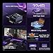 Beelink Dual LAN Mini PC, EQi12 Intel Core i5-1235U(10C/12T, max 4.4GHz), 16GB DDR4 RAM 500GB PCIe4.0 SSD, WiFi 6/ BT5.2/ Dual HDMI/Bulit-in 85W Power Supply Desktop Computer