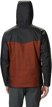 Columbia Mens Glennaker Sherpa Lined Rain Jacket, Waterproof