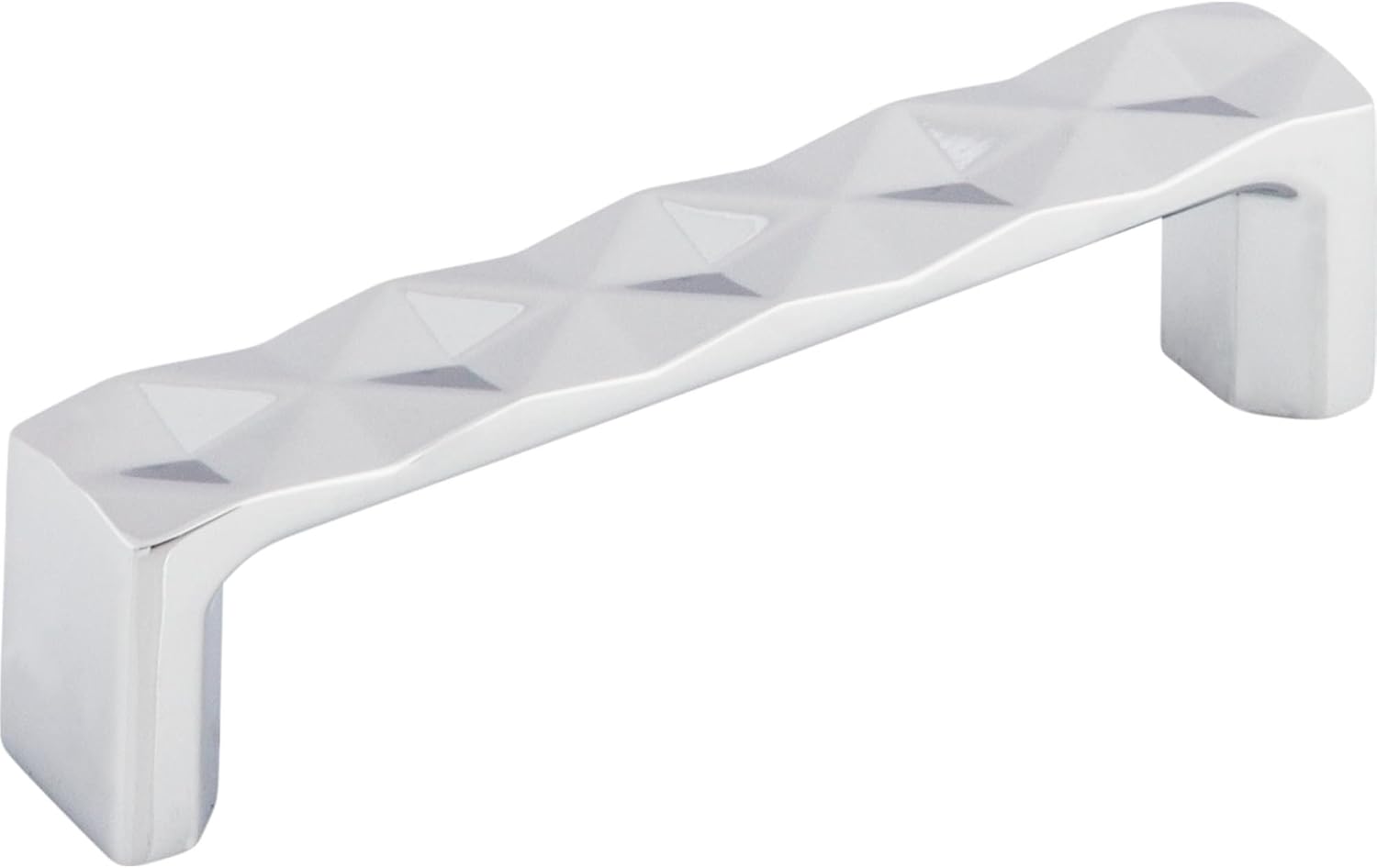 3-3/4" Quilted Pull - Brushed Satin Nickel by Top Knobs