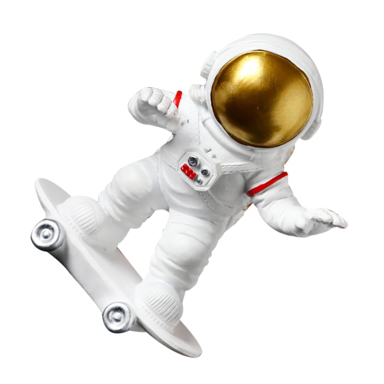Figuritas De Astronauta para Decoración del Hogar Adorable Adorno Espacial Hecho Mano para Habitaciones Infantiles y Colecciones Personales