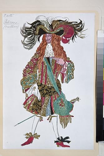 Affiche de ballet de Tchaïkovski par Leon Bakst impression sur toile 60x90cm