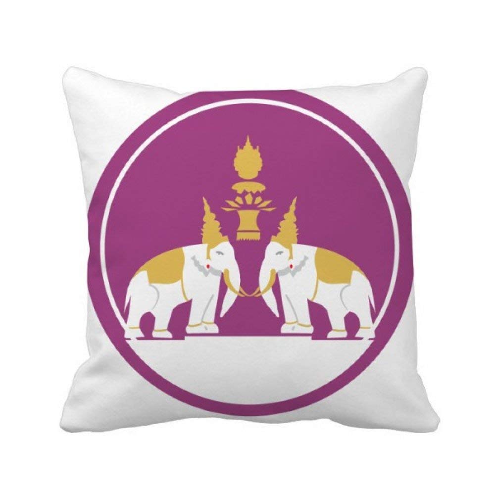 Oreiller éléphant thaïlandais pour décorer votre canapé et réveiller le salon