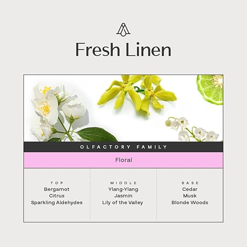 Miniatura 3 de AromaPlan Aroma de lujo para hotel, hogar, lino fresco, 5.07 onzas líquidas, fragancia para aire frío y aceite difusor sin agua, aroma de lujo para