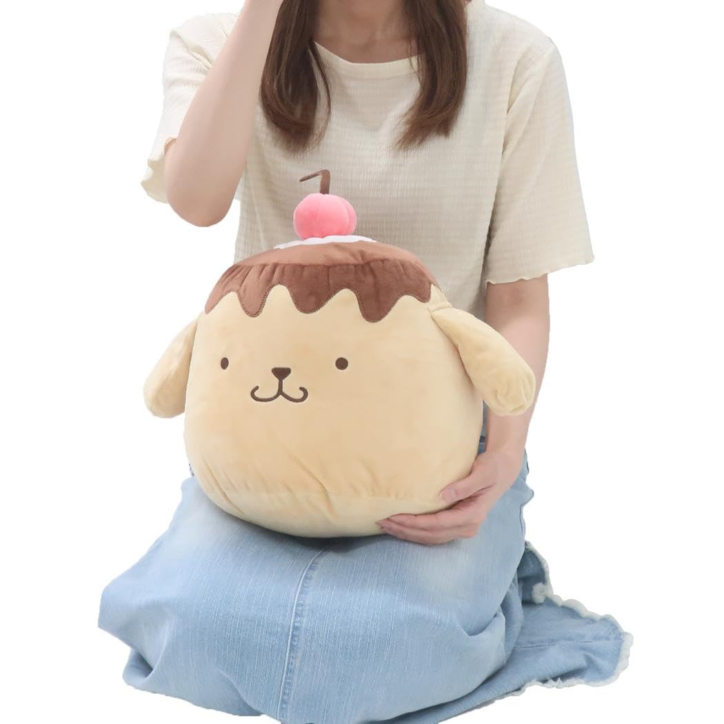 しまむら サンリオ ポムポムプリン ビッグダイカットクッション しまむら サンリオ ポムポムプリン ビッグダイカットクッション