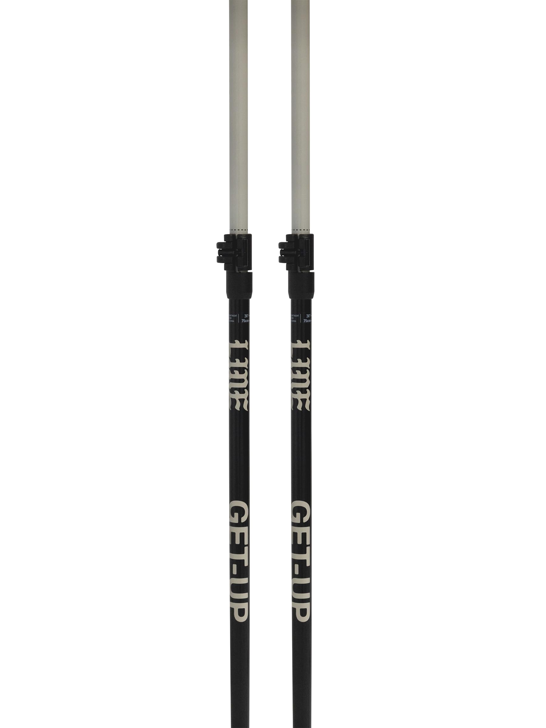 LINE Bâtons de ski Get Up unisexes pour adulte | Bâtons de ski alpin fonctionnels durables et légers en aluminium avec longueur réglable et poignée ergonomique | Freestyle, All Mountain & Groomers