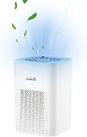 Purificador de ar de mesa com filtro HEPA para escritório, quarto, banheiro, purificadores de ar USB pequenos para poluentes, poeira, odor, super silencioso, alimentado por USB sem adaptador