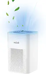 Purificador de ar de mesa com filtro HEPA para escritório, quarto, banheiro, purificadores de ar USB pequenos para poluentes, poeira, odor, super silencioso, alimentado por USB sem adaptador