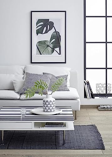Vinyle adhésif durable d-c-fix gris brillant pour rénovation meuble cuisine