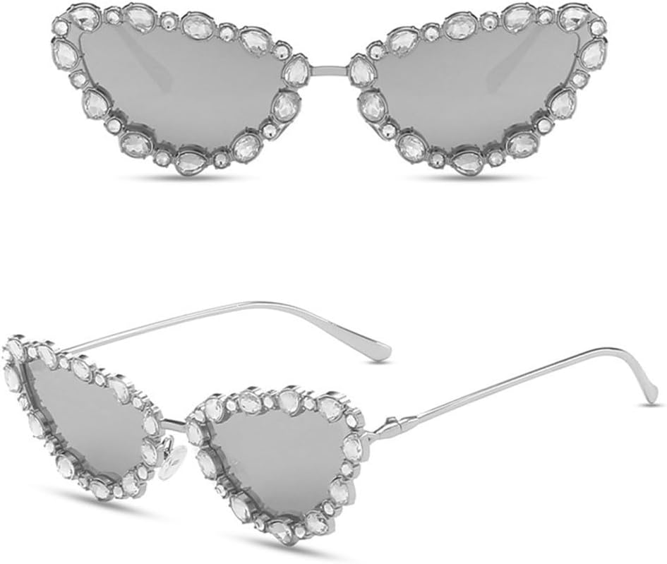 Sunglasses Women Cat Eye Retro Sun Glasses for Women Vintage Shades Female Black