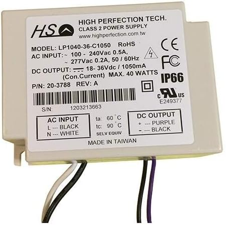 High Perfection Magtech LP1040-36-C1050 LED Driver 1050ma Constant Current 40w