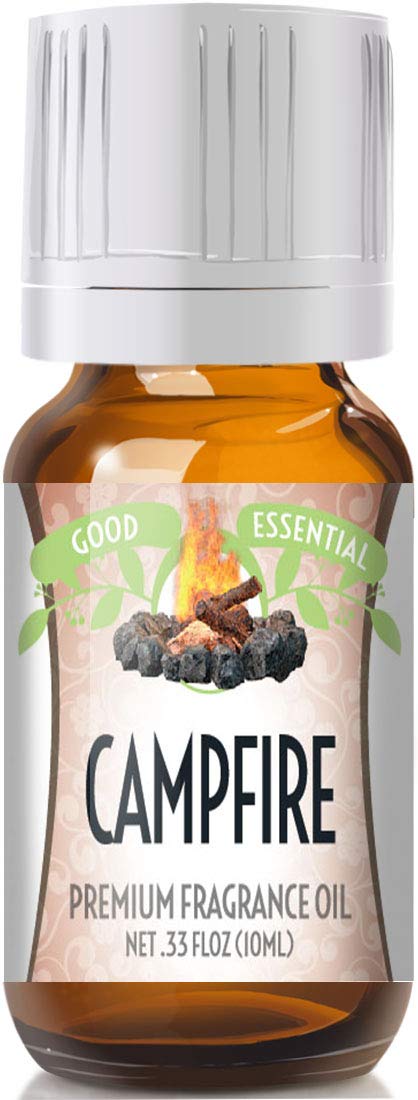 Good Essential 10ml Oils - Campfire Fragrance Oil - 0.33 Fluid Ounces