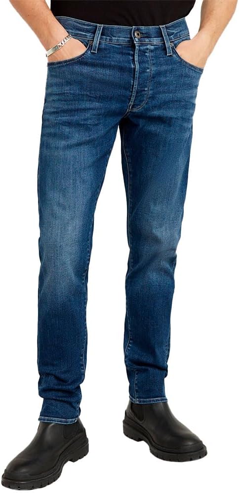 G-STAR Raw Men's 3301 Slim Fit Denim Jeans,Medium Aged,30W x 30L