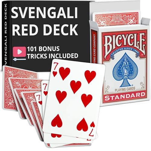 Jeu Svengali Bicycle pour réussir vos tours de magie facilement sans manip
