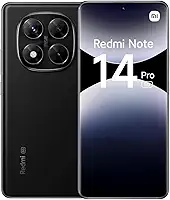Smartphone Xiaomi Redmi Note 14 Pro 5G Midnight Black (Preto) 8GB RAM 256GB ROM NFC [24090RA29G]