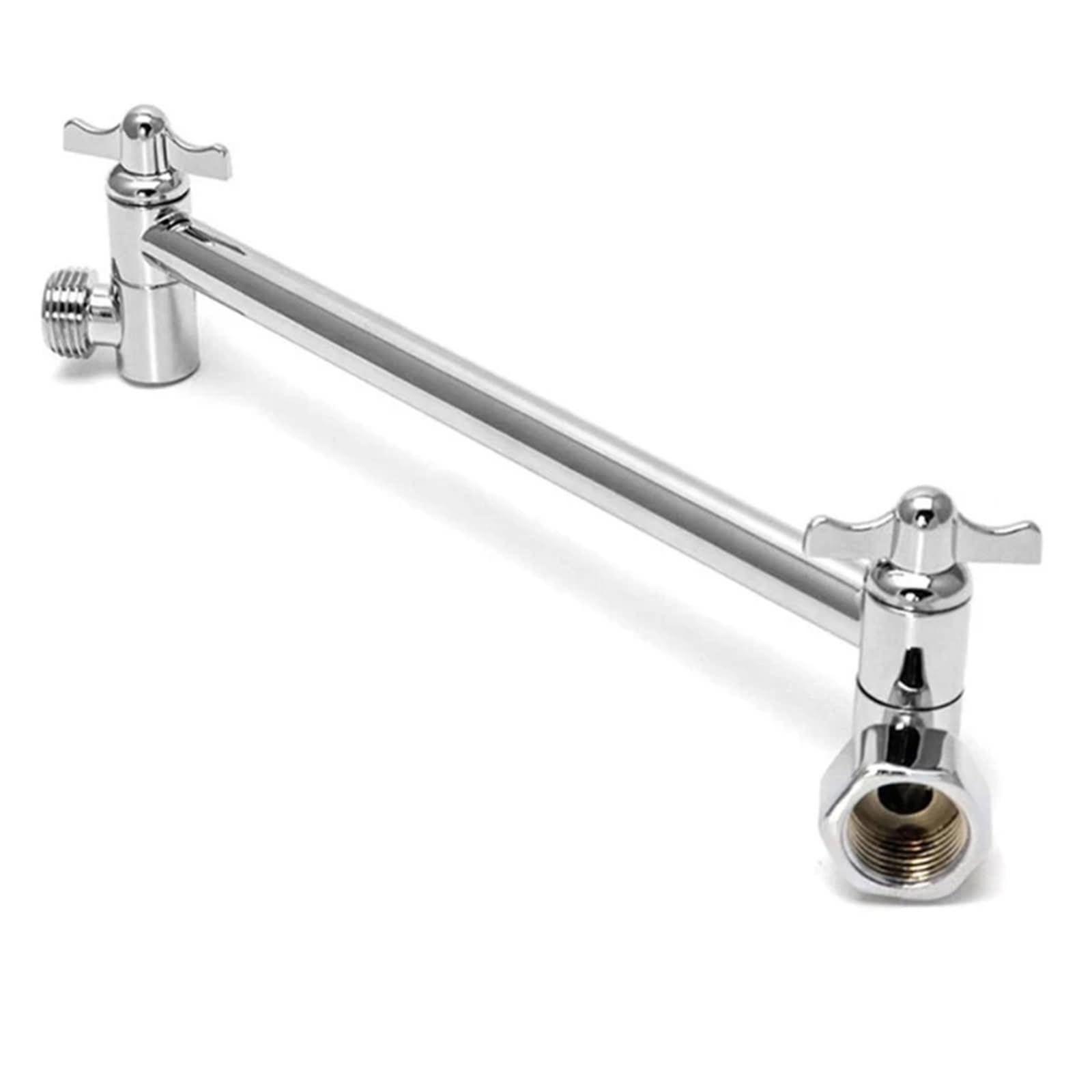 Tige d'extension de pommeau douche bras extensible acier réglage hauteur