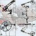 Archery Compound Bow Set 20-70 LBS, Draw Length 19