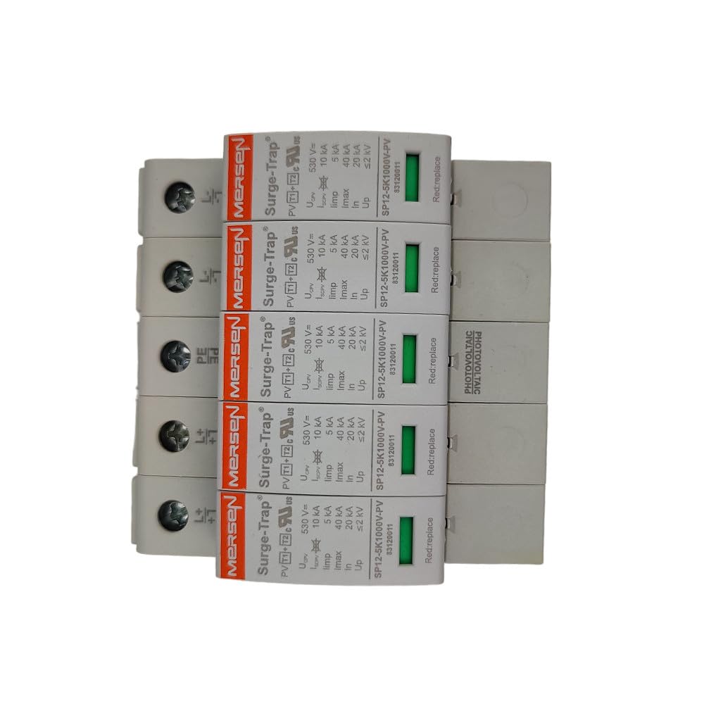 Mersen Ogranicznik przepięć typ 1+2, 5 kA, Ucpv1060V, Y PV, STPT12-5K1000V-5YPVM