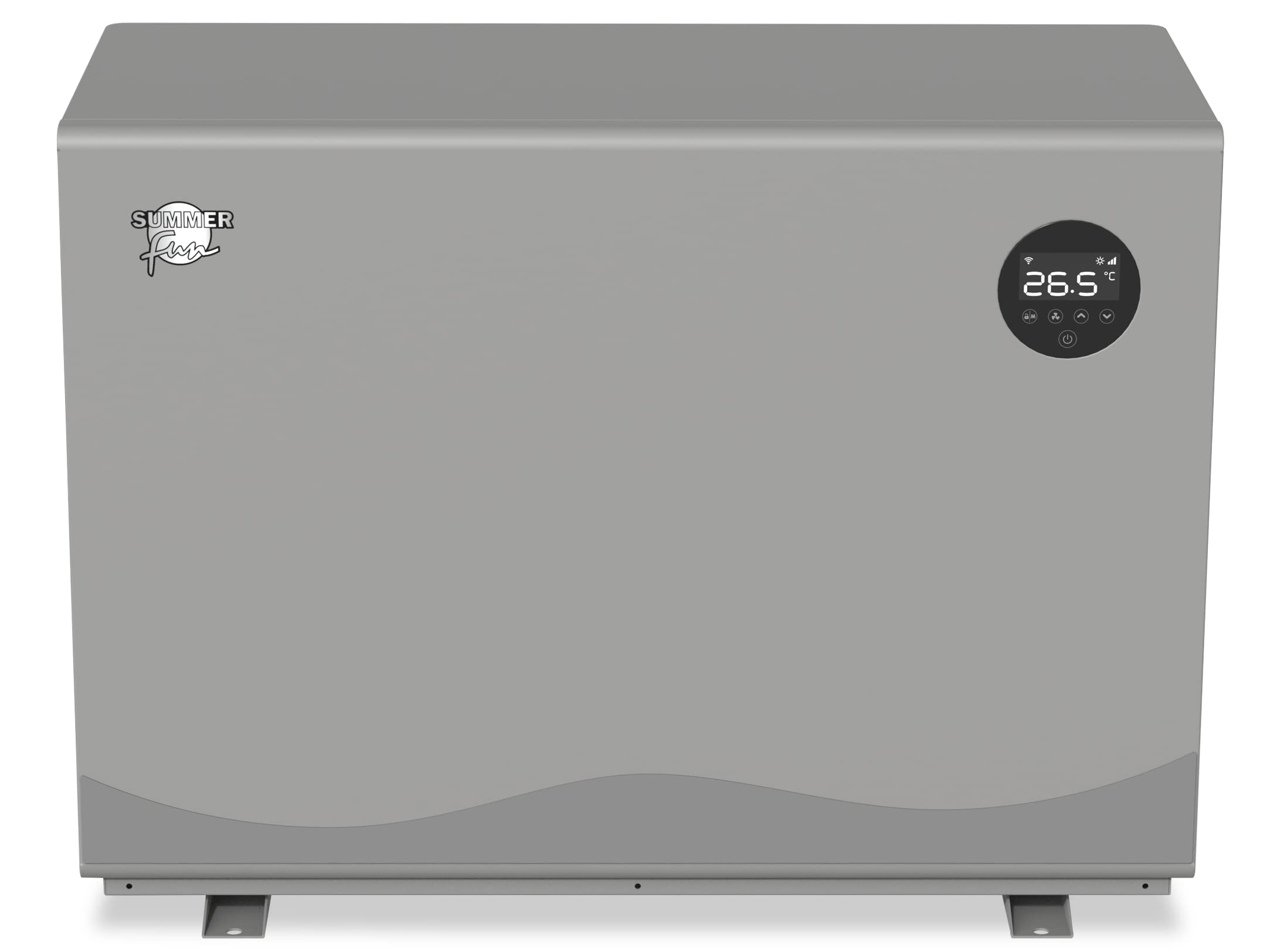 Summer Fun Full-Inverter Pool-Wärmepumpe Style & Silence Poolheizung mit 7 kw / 11 kW / 15 kW Heizleistung | Ganzjährig einsetzbar