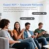 DBIT N300 2.4GHz WiFi Router with WISP Wireless Repeater Mode Internet Router for Security Cameras, IoT Smart Home Devices - Guest Network, Internet Access Control, WPA2, WPS, Easy Setup (T1 Pro) 6