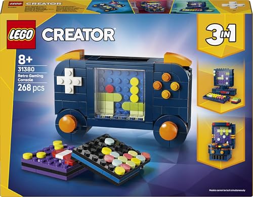 LEGO Creator 3 in 1 Retro Gaming Console Toy - Rebuilds into a Computer or Arcade Machine - 31380 8 51ONaJJHaUL