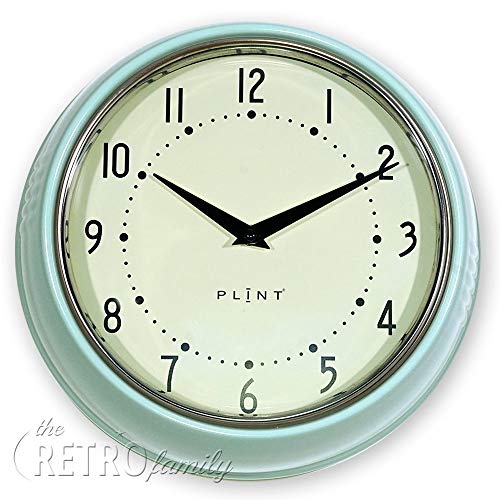 Preisvergleich Produktbild Plint Retro Wanduhr Minze